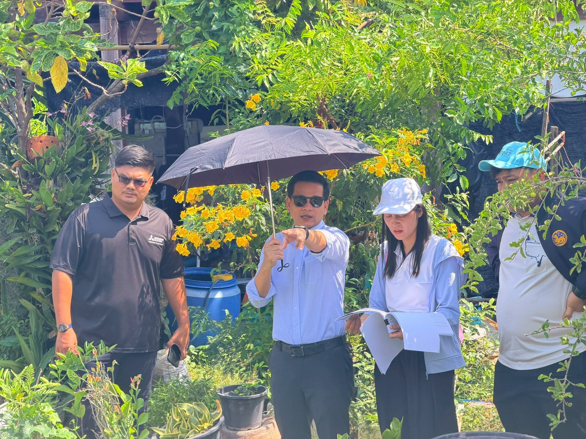 พช.พระสมุทรเจดีย์ ลงพื้นที่พิจารณารูปรายการงานก่อสร้างโครงการบ้านห่วงใยจากใจ GLO ประจำปี 2569 จังหวัดสมุทรปราการ