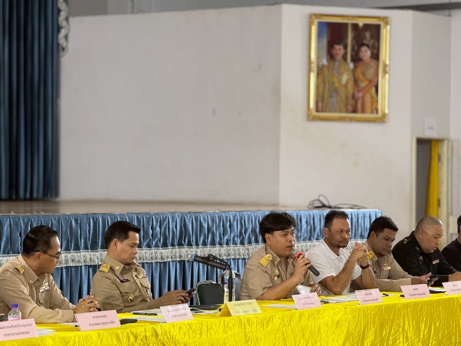 พช.พระสมุทรเจดีย์ ร่วมประชุมหัวหน้าส่วนราชการฯ อำเภอพระสมุทรเจดีย์ ประจำเดือน มิถุนายน 2569