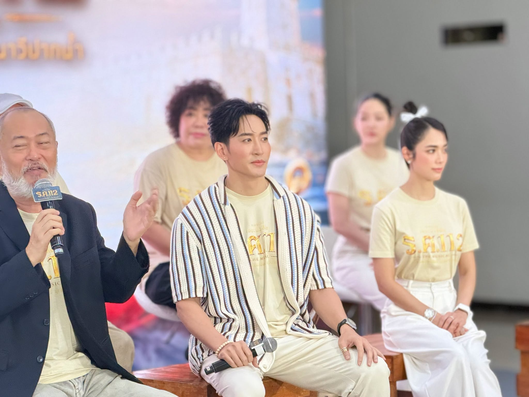พช.พระสมุทรเจดีย์ ร่วมงานแถลงข่าว “การแสดงแสงเสียงสื่อผสมในรูปแบบมิวสิคัล รำลึกเหตุการณ์ ร.ศ. 112” ตอน “ปราการแห่งศักดิ์ศรี ยุทธนาวีปากน้ำ”