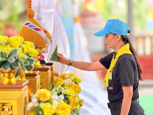 พช.พระสมุทรเจดีย์ ร่วมกิจกรรมจิตอาสาพัฒนา เนื่องในวันพระบาทสมเด็จพระพุทธยอดฟ้าจุฬาโลกมหาราช