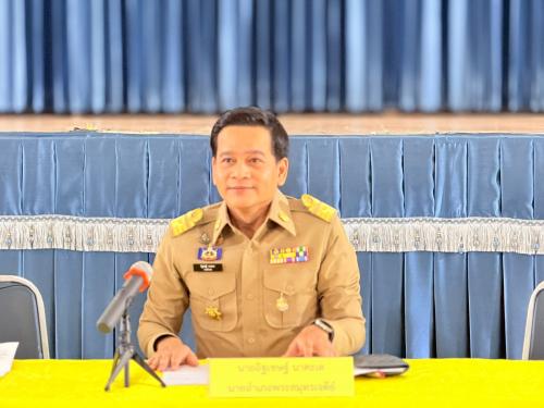 พช.พระสมุทรเจดีย์ ร่วมประชุมหัวหน้าส่วนราชการ อำเภอพระสมุทรเจดีย์ ประจำเดือน เมษายน 2569