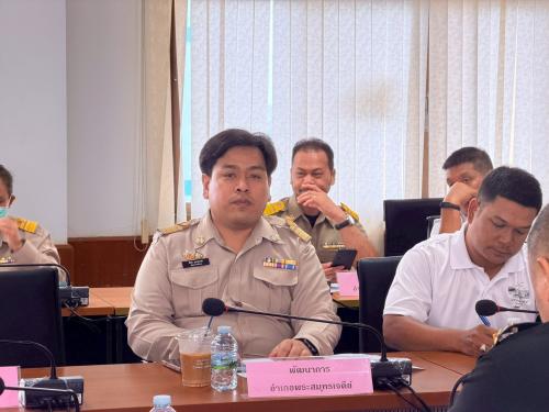 พช.พระสมุทรเจดีย์ ร่วมประชุมหัวหน้าส่วนราชการฯ คณะกรรมการบริหารงานอำเภอแบบบูรณาการ อำเภอพระสมุทรเจดีย์ (ก.บ.อ)