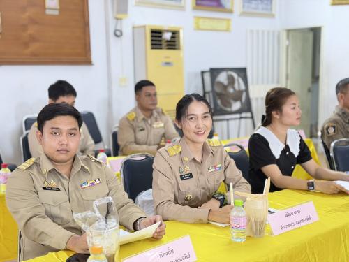 พช.พระสมุทรเจดีย์ ร่วมประชุมหัวหน้าส่วนราชการฯ คณะกรรมการบริหารงานอำเภอแบบบูรณาการ อำเภอพระสมุทรเจดีย์ (ก.บ.อ)