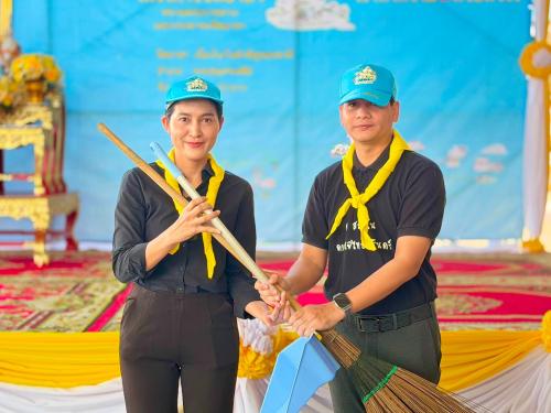 พช.พระสมุทรเจดีย์ ร่วมโครงการจิตอาสาพระราชทาน “เราทำความ ดี ด้วยหัวใจ” เนื่องในโอกาสวันเฉลิมพระชนมพรรษาพระบาทสมเด็จพระเจ้าอยู่หัว
