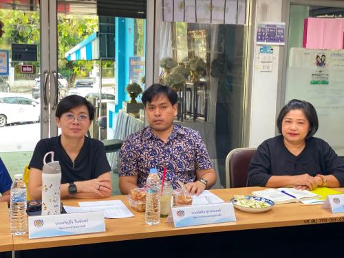 พช.พระสมุทรเจดีย์ ร่วมประชุมชี้แจงการจัดเก็บข้อมูล จปฐ. และ กชช.2ค.